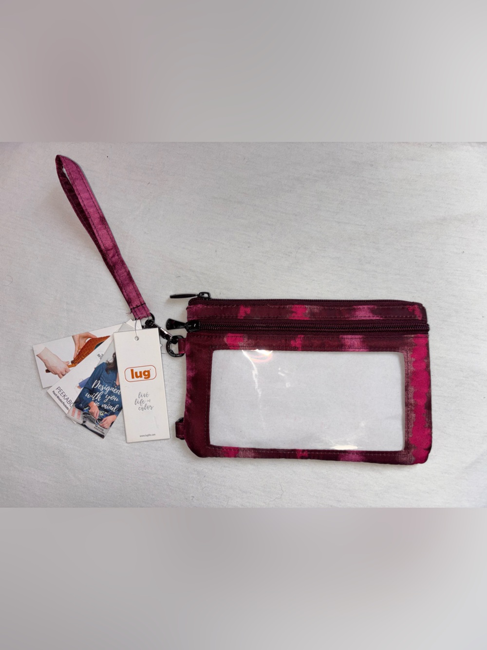NWT Lug Magents Peekaboo Wristlet